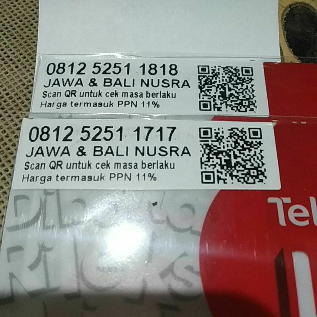 nomor simpati cantik dan rapi 1717 1818