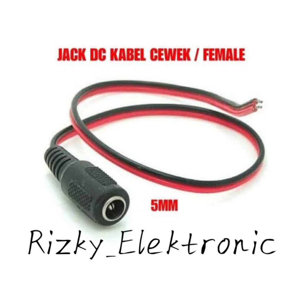 kabel Jack DC female connector DC female