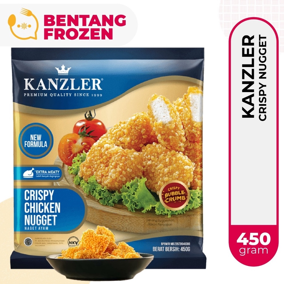 

Recomend Kanzler Crispy Chicken Nugget 45gr Nugget Crispy Kanzler