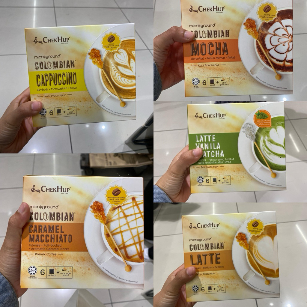 

[PRE ORDER READY 22 Juli 2025] CheckHup Colombian Coffee Microground Check Hup (23g x 6s)
