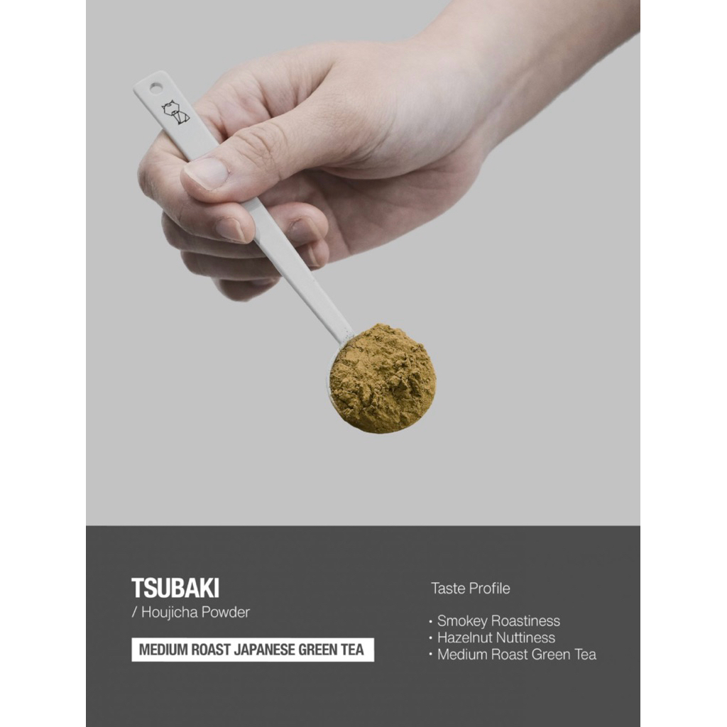 

[READY] NIKO NEKO TSUBAKI HOJICHA POWDER (Repack 40gr)