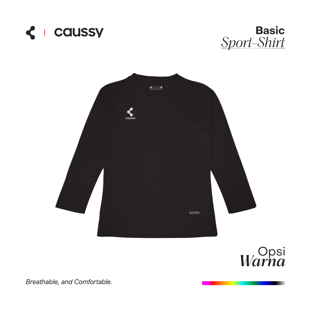 Baju Olahraga Wanita Lengan Panjang Training Running Jersey Fitness Senam Aerobic Gym Voli Cewek ADS