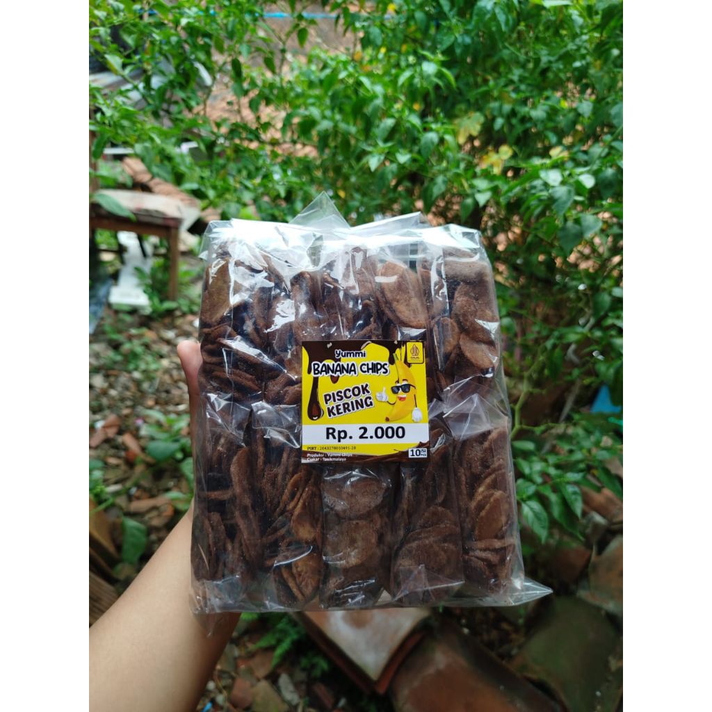 

KERIPIK PISANG COKLAT / chocolate banana chips/ keripik 2000an / piscok 2000