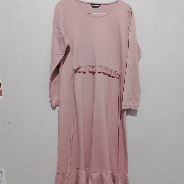 Gamis Maxi Dress Mybamus Ngaji Wanita XL (140x60) Second Original