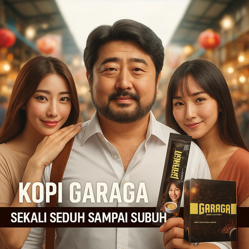 

KOPI GARAGA ORIGINAL HALAL TERDAFTAR BPOM ISI 5 SACHET