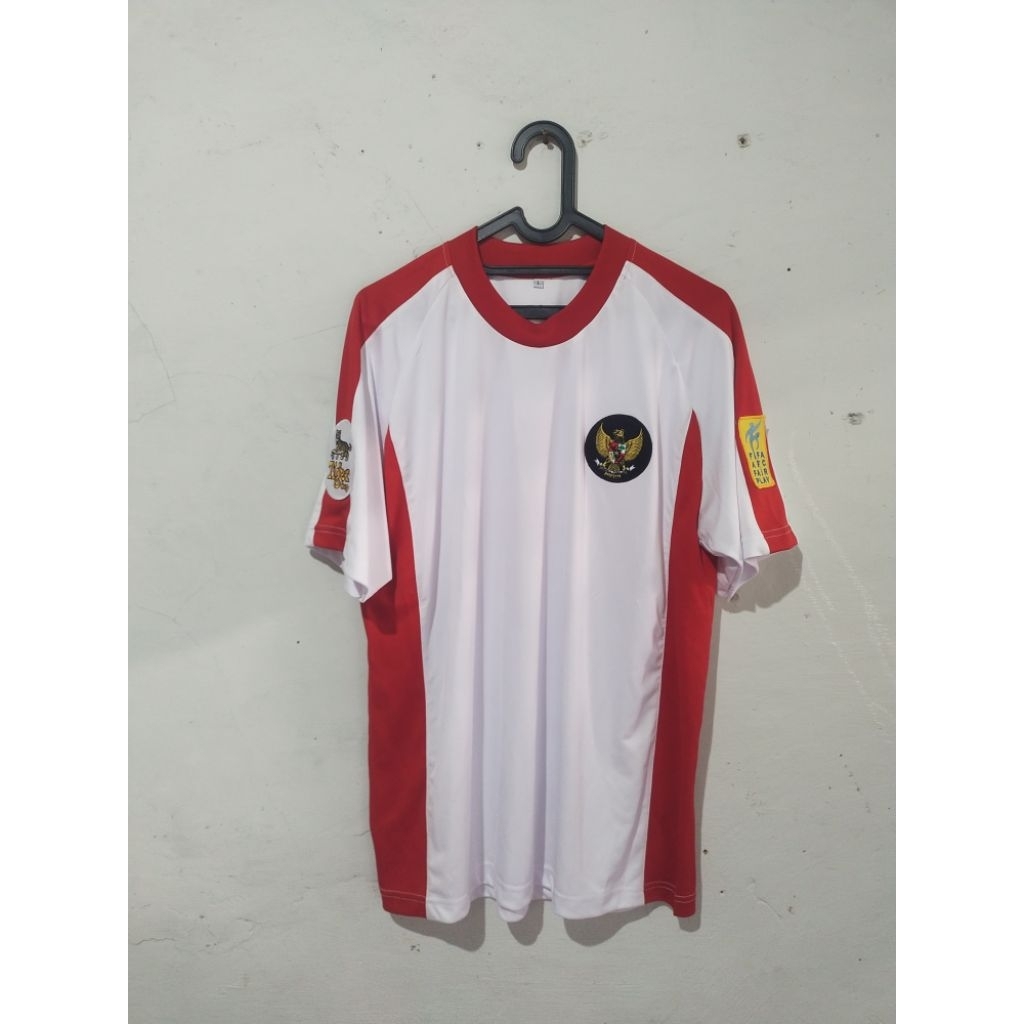 Jersey Timnas Indonesia away piala Tiger cup tahun 2000