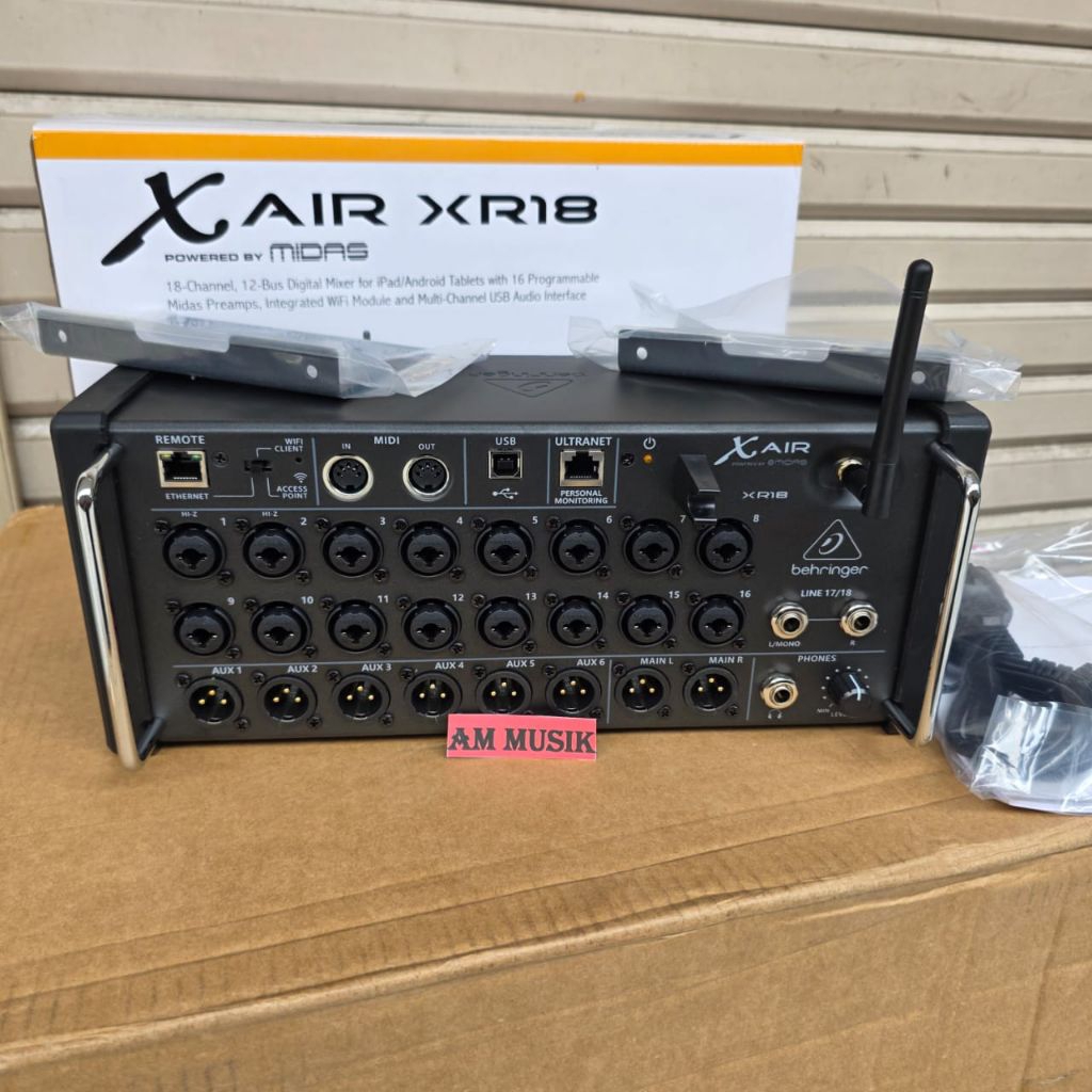 MIXER DIGITAL BEHRINGER XR18 ANDROID XR 18 FOR ANDROID