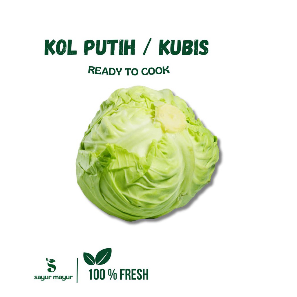 

Sayur Kol Putih Sayur Kol segar 500 gram