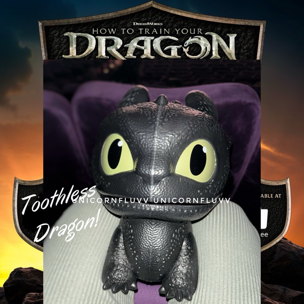 Tumbler Toothless How To Train Your Dragon XXI Cinema Topper Merchandise Popcorn Bucket