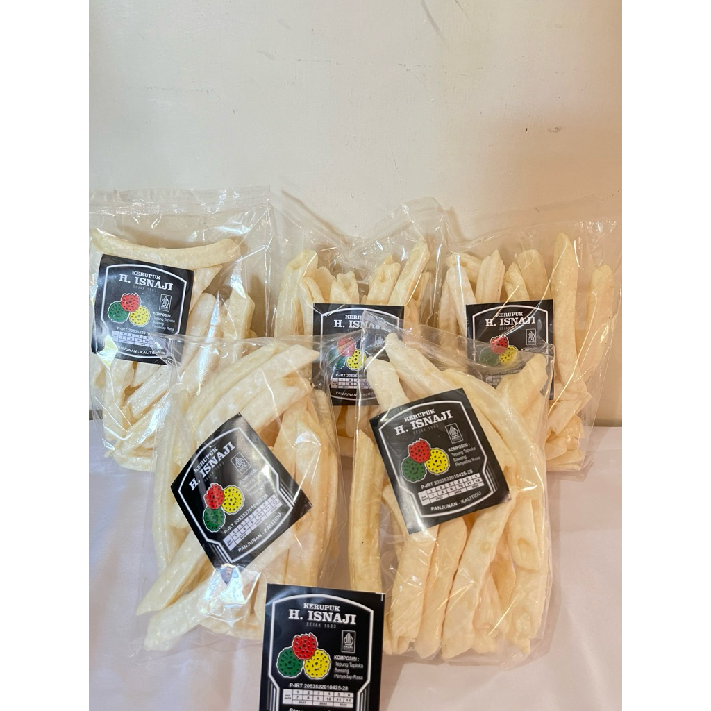 

kerupuk kentang gurih H.Isnaji 1pcs (isi 10)