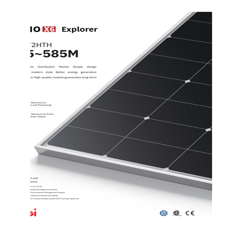 Solar Panel Monofacial 580 Wp Merk Longi