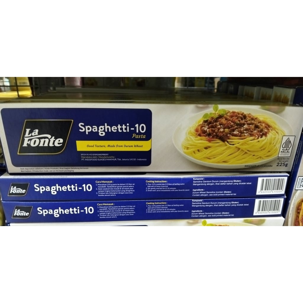 

LA FONTE SPAGHETTI - 10 PASTA 225GR
