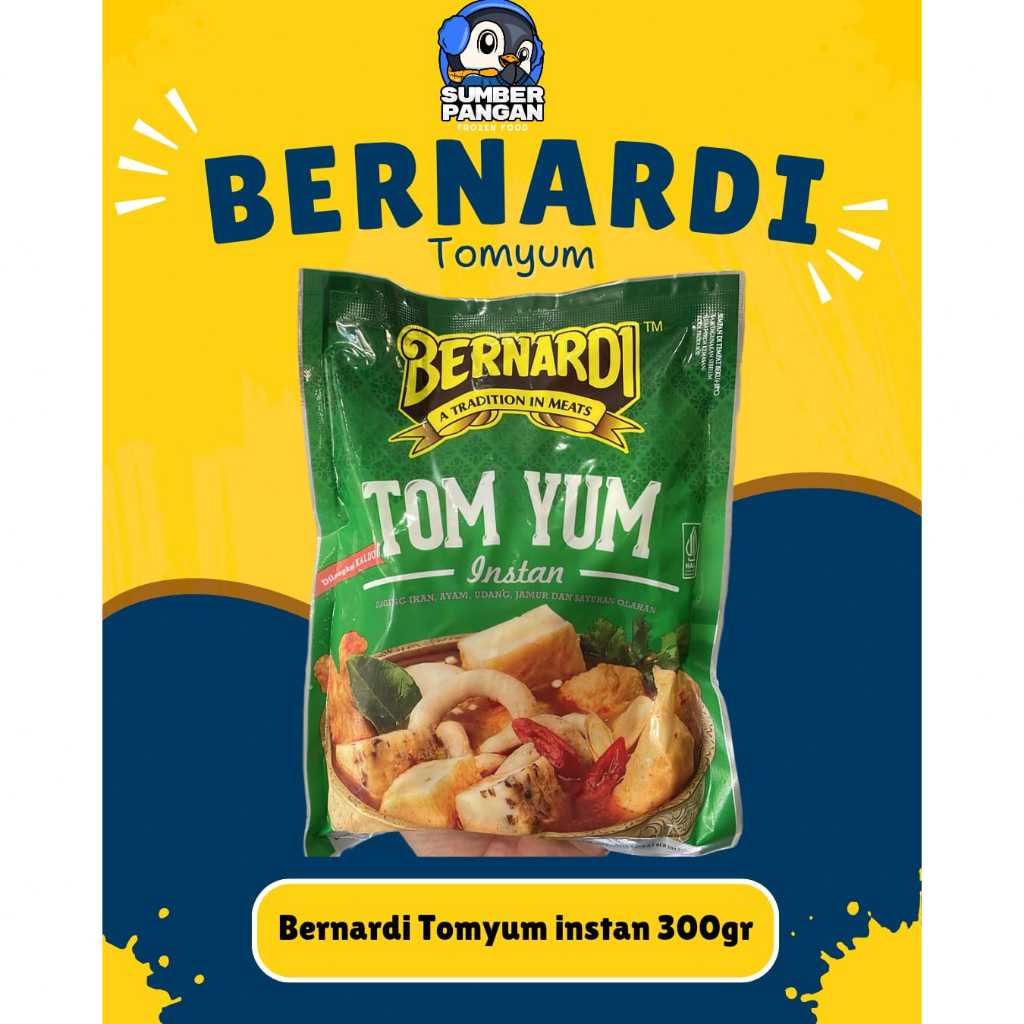 

Bernardi Tomyum Instan 300gr