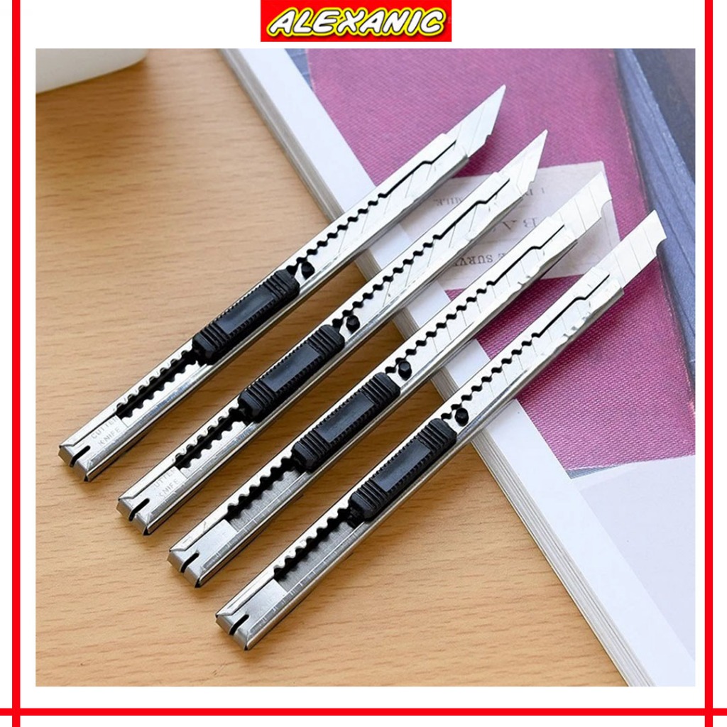 

Mini Cutter Stainless Steel / Pisau Cutter Kecil | Cutter Mini Pisau Cutter Mini