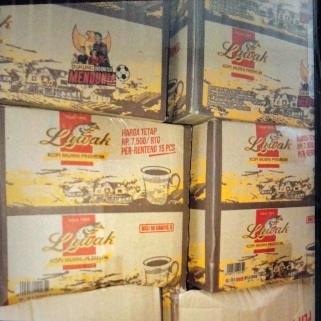 

Kopi Luwak mini 1 karton 300 sachet