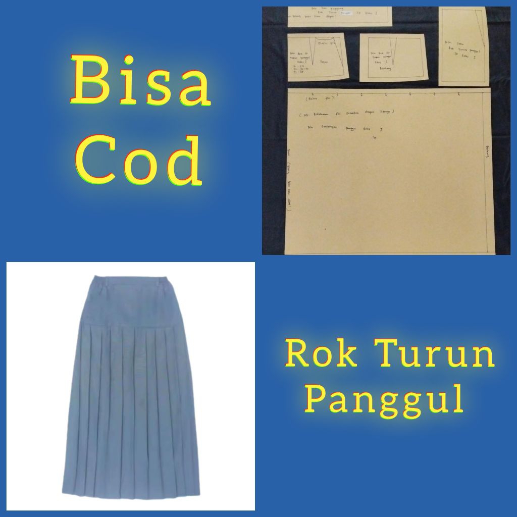 Pola Rok Wiru Turun Panggul SMA