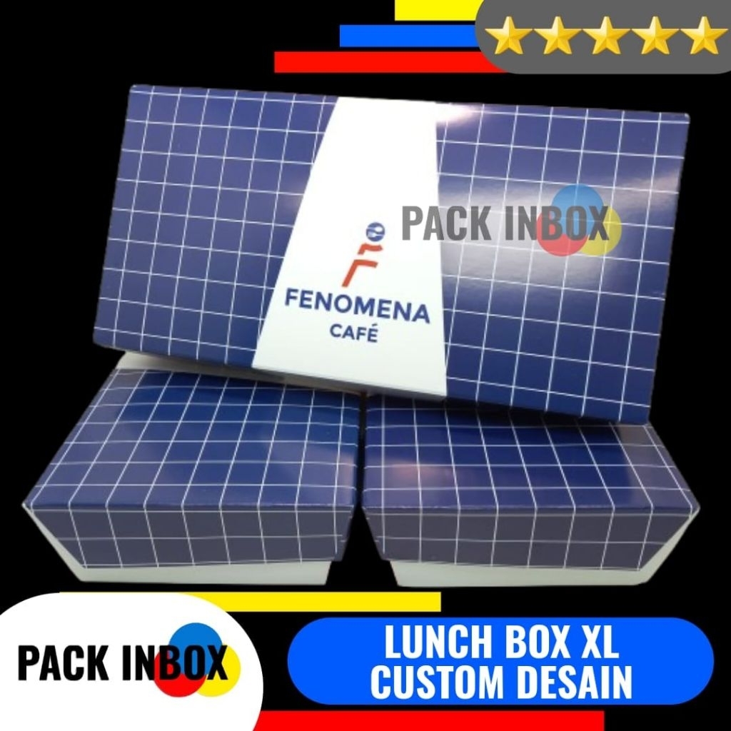GRATIS DESAIN PAPER LUNCH BOX XL CUSTOM DESAIN FULL COLOR PAPER LUNCH BOX XL CUSTOM DESAIN
