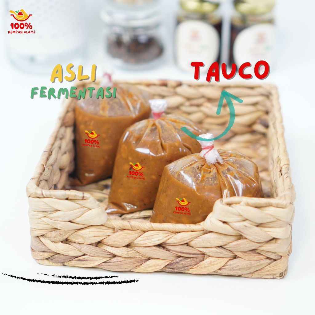 

100persen - Tauco Asli Fermentasi 260gr