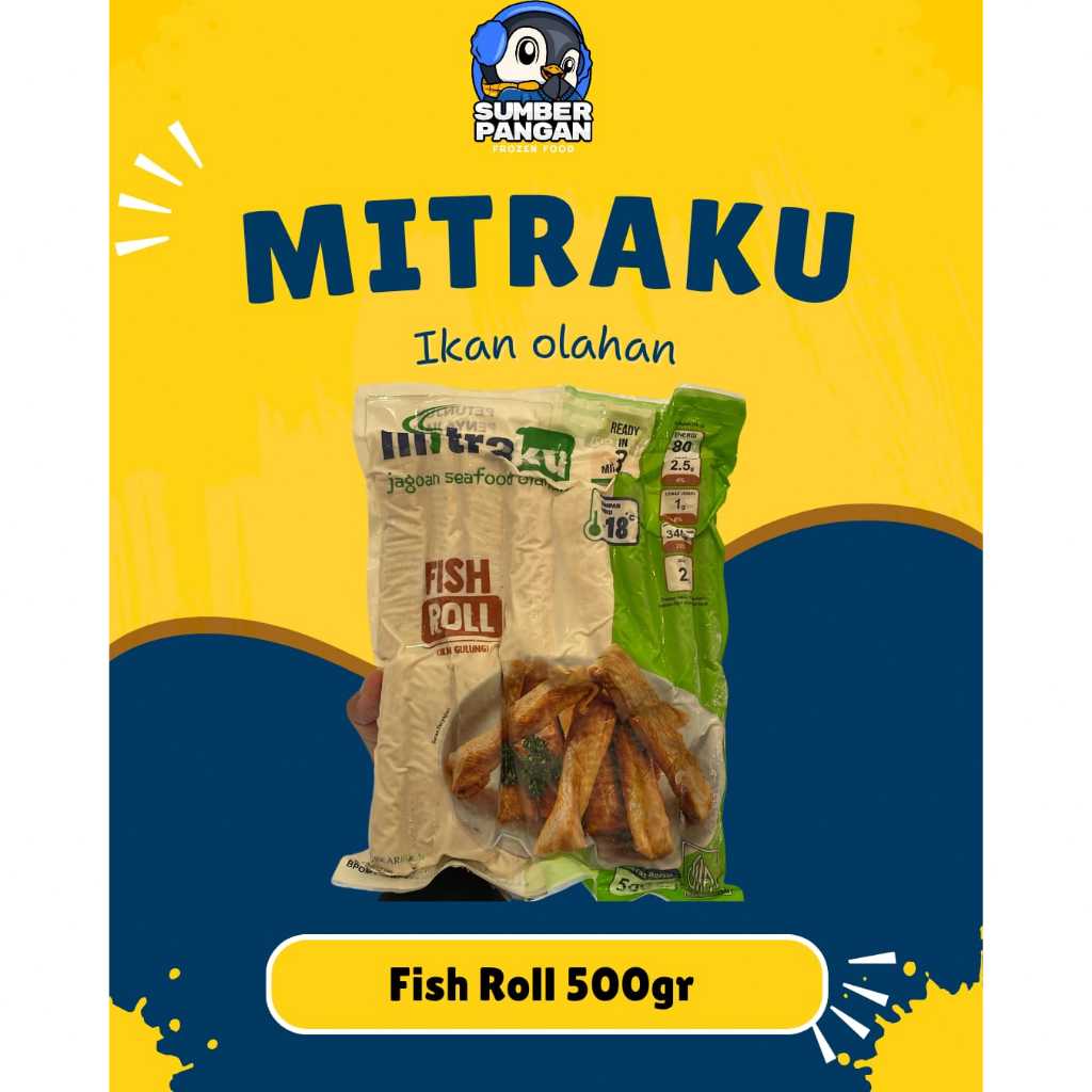 

Mitraku Fish Roll 500 gr