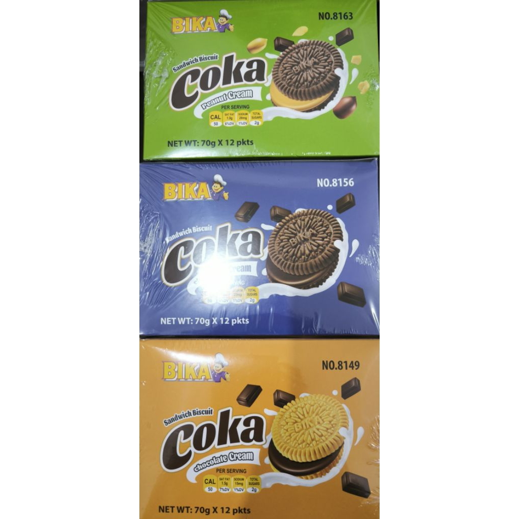 

BIKA COKA SANDWICH BISCUIT ISI 12 PCS