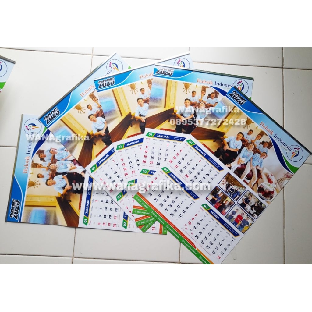

kalender dinding custom desain FREE