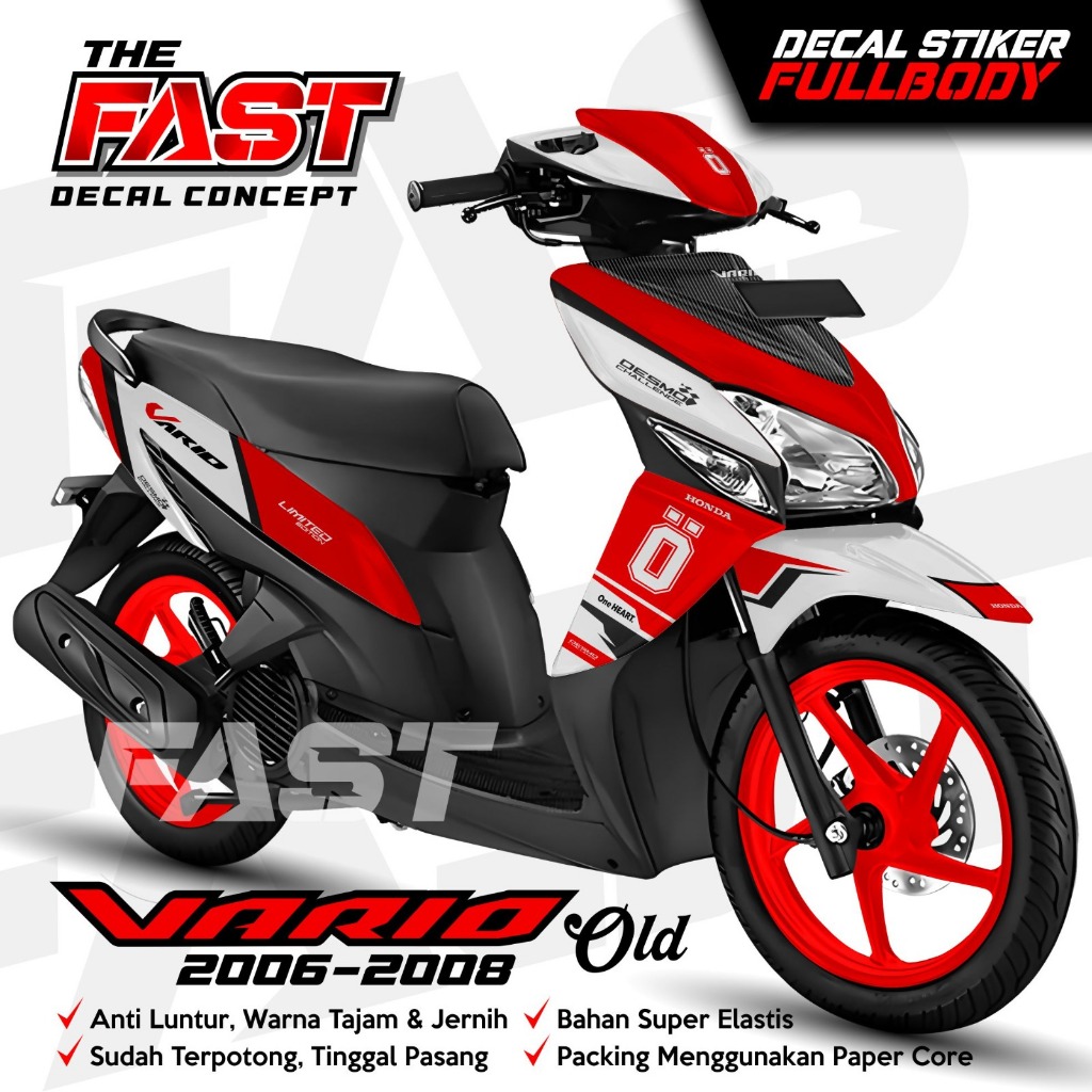 STICKER DECAL VARIO 110 OLD FULL BODY MOTIF OHLINS