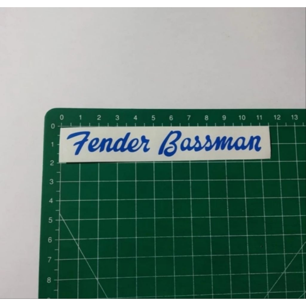 

stiker cutting fender bassman