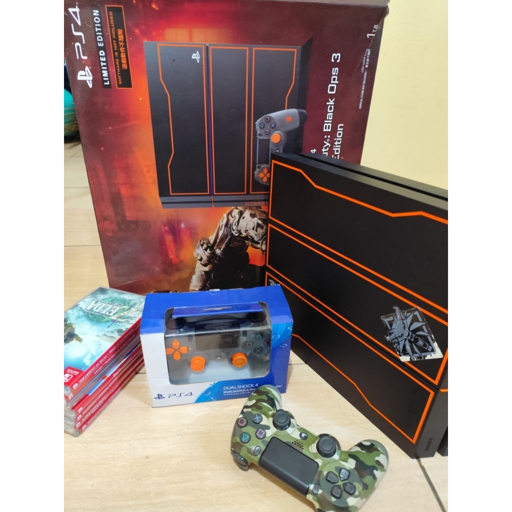 PS4 COD : BLACKOPS 3 LIMITED EDITION 1 TB PRELOVED