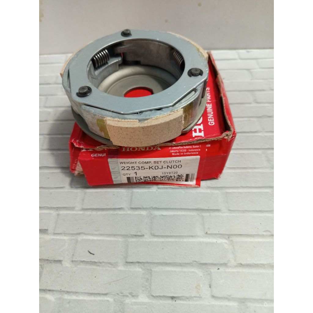 kampas ganda assy genio / beat led 2020