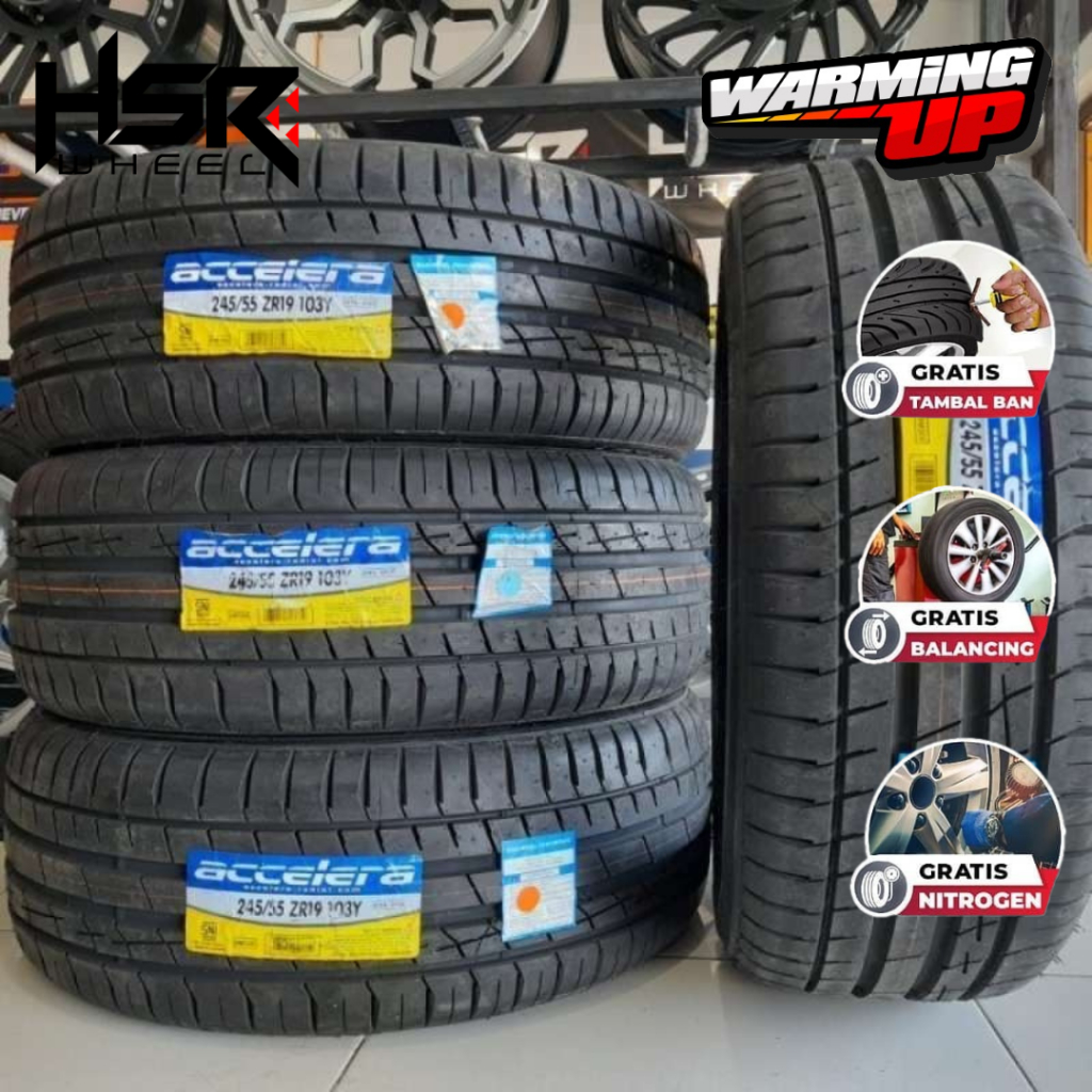 Ban Mobil Ring 19 Tubeles Murah 245/55 R19 ACCELERA IOTA ST68 245 55 R19