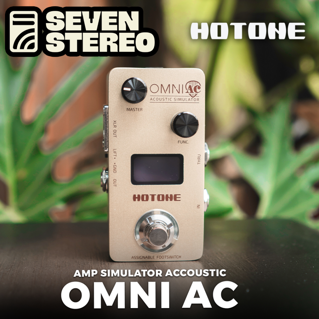 Hotone Omni AC Acoustic Simulator Guitar Pedal