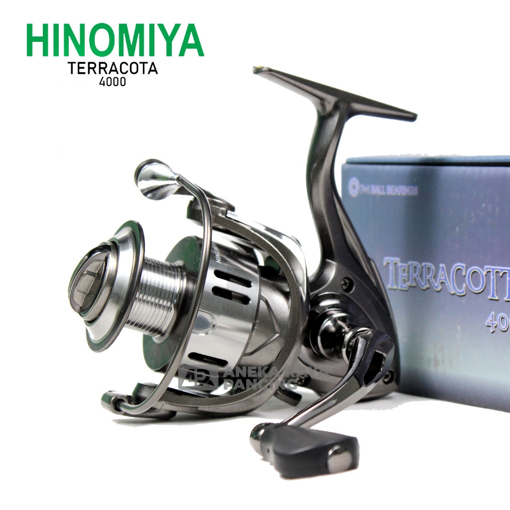 Reel Spinning Hinomiya Terracotta | 2000 s/d 6000 | Aneka Raya Pancing