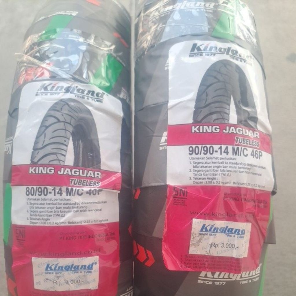 Ban Tubeless Kingland King Jaguar Ring 14