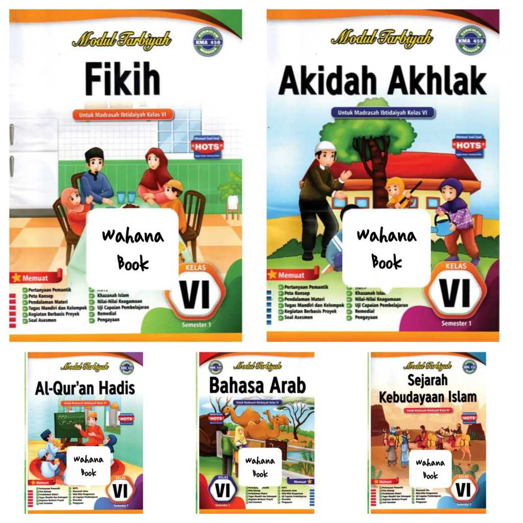 LKS Tarbiyah Kelas 6 mi semester 1 Penerbit CV. Arya Duta