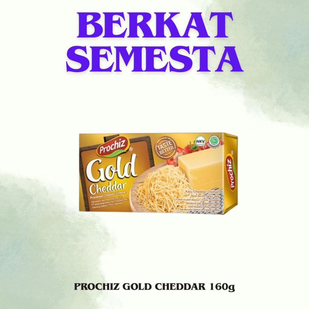

PROCHIZ GOLD CHEDDAR 160g