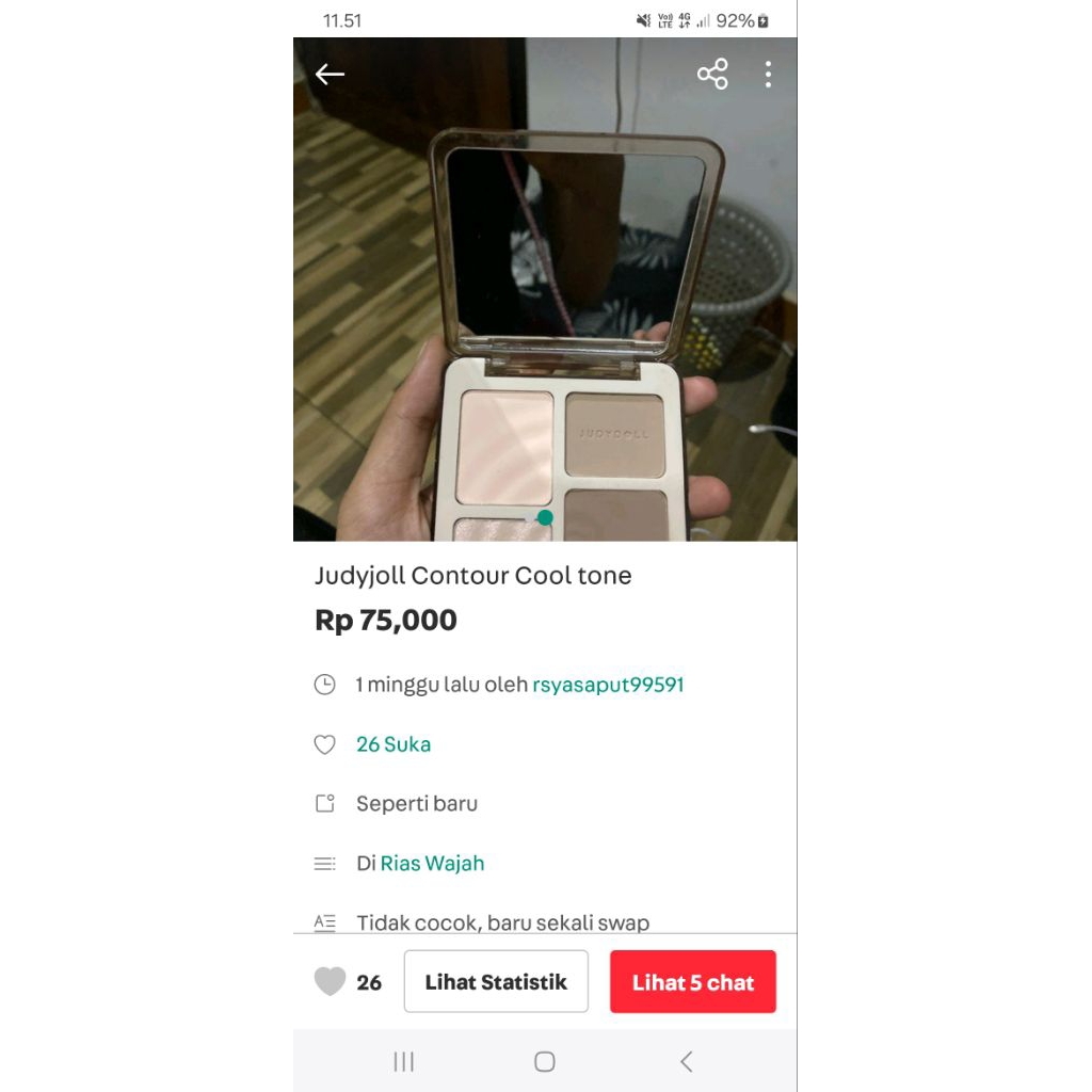 JudyDoll Contour Palet - Cooltone