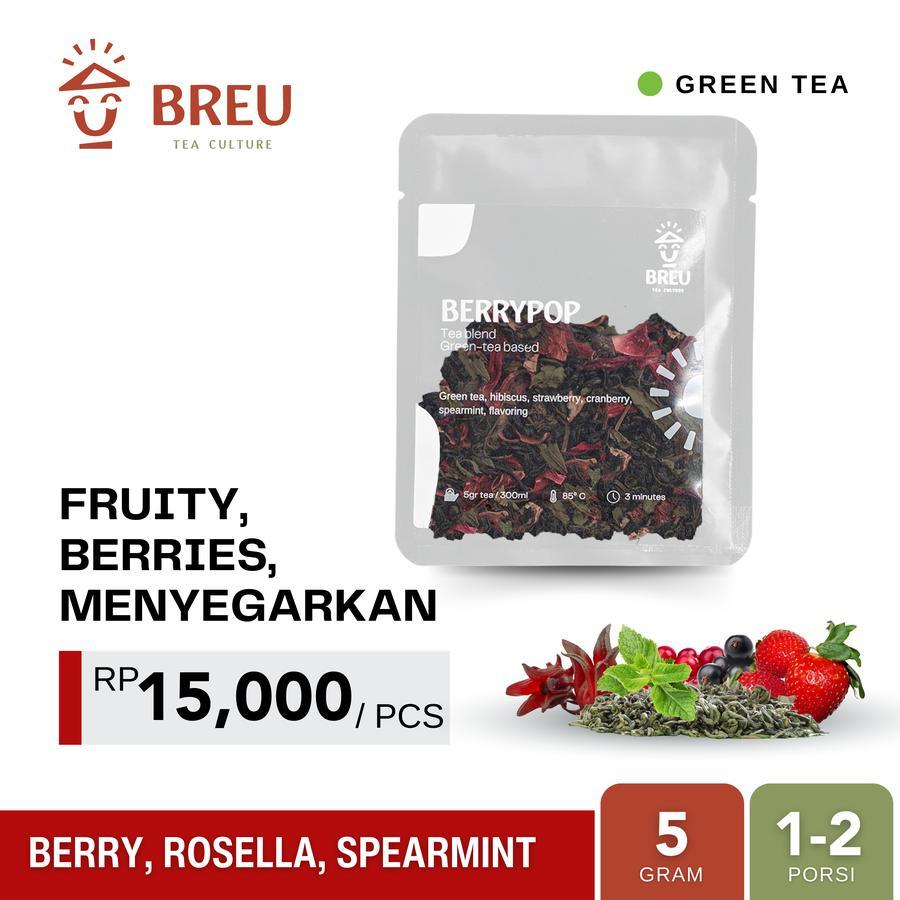 

Berrypop | BREU | Teh Berry, Rosella, Spearmint | 5gr Sachet
