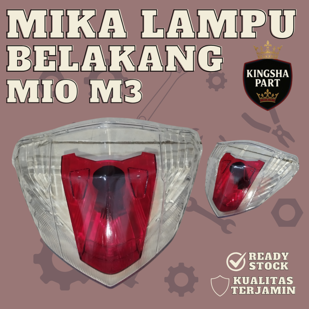 Mika lampu belakang yamaha mio m3 mio z mika stoplamp belakang mio m3 mio z 2ph merk narita