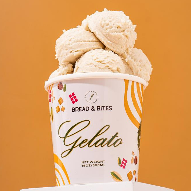 

Vanilla Gelato Ice Cream by BREAD & BITES Bakery