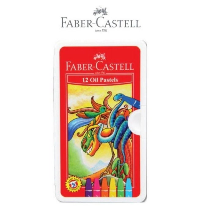 

Krayon / Oil Pastel 12 Warna Faber Castell 120063 ON Hexagonal Oil Pastels