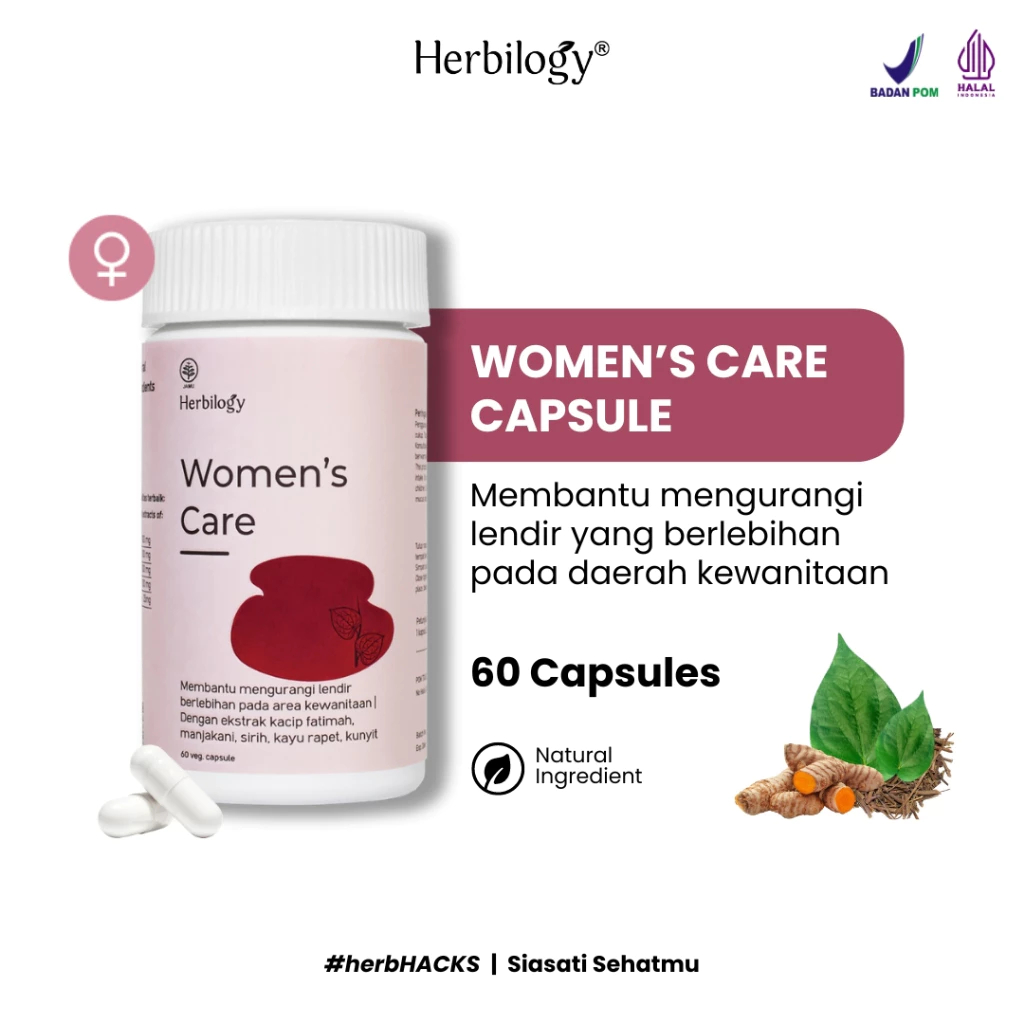 Herbilogy Women's Care (Feminine Health) - 60 Capsules / Herbilogy Feminine Health