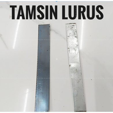 Tamsin Lurus Lebar 12 cm / Per 1 pasang ( 2 Pcs ) / uk  T 1cm & 1.5 cm/ Besi Insole