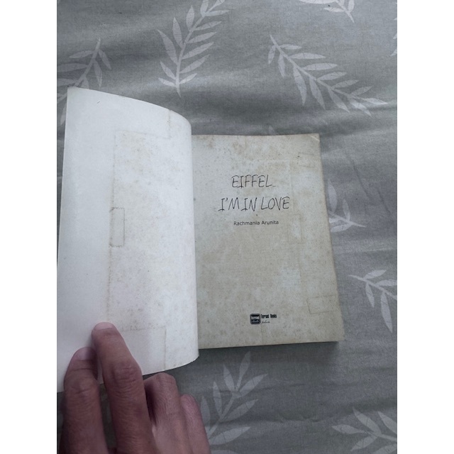Buku Novel Remaja Eiffel I'm In Love Bekas