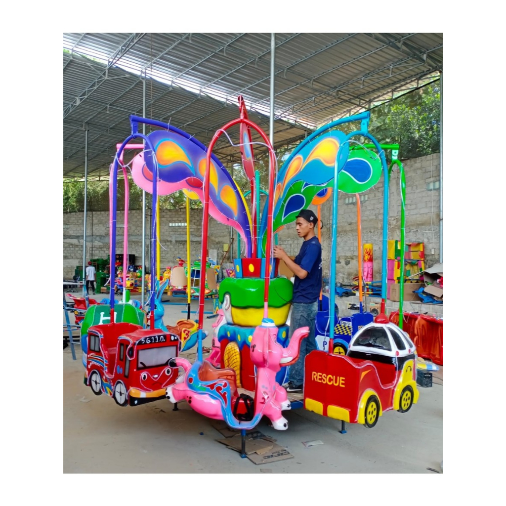 Baca Deskripsi Komedi Putar Lantai Safari badut odong-odong anak Murah