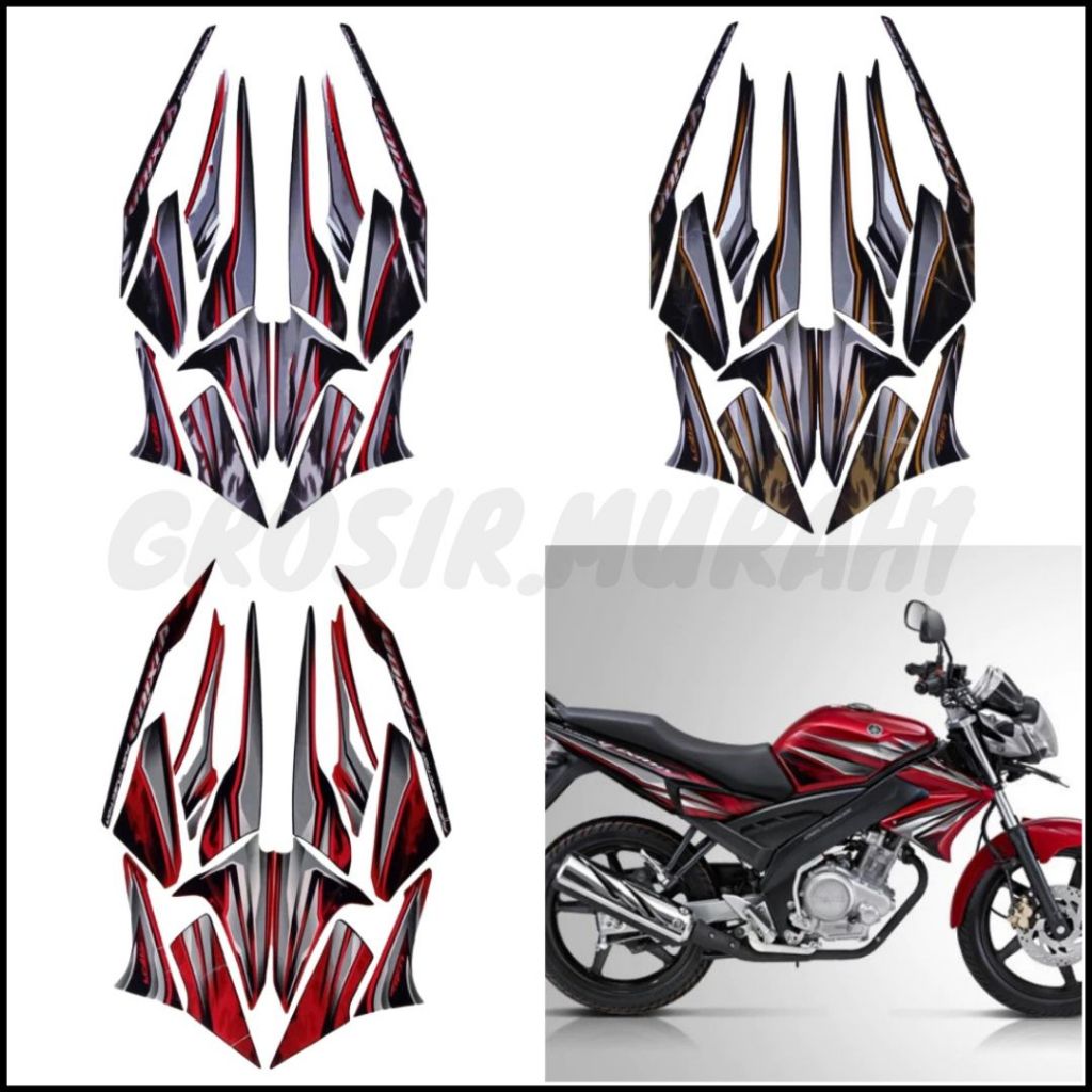 Stiker Striping Yamaha Vixion Old 2012 Striping Standart Yamaha Vixion Old 2012 Standart