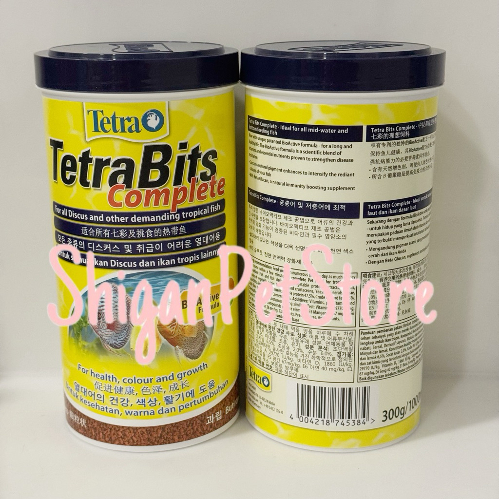TetraBits / Tetra Bits Complete 300g / 300gr / 300 gr / gram