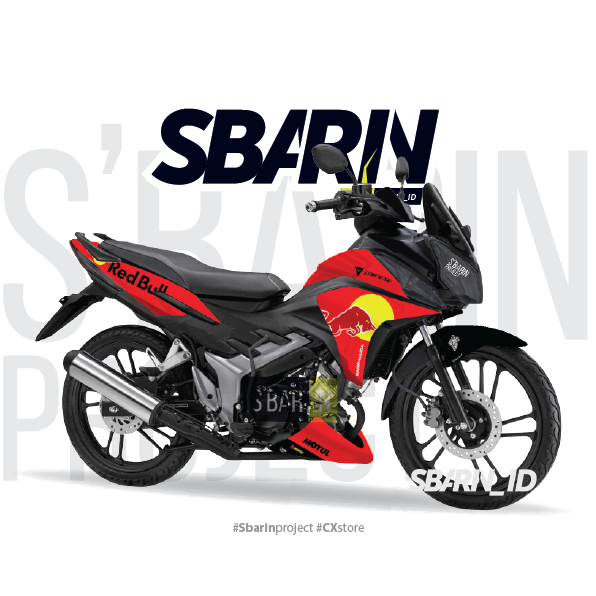 Decal Honda CS1 - Redbull 01 I Sbarin Project