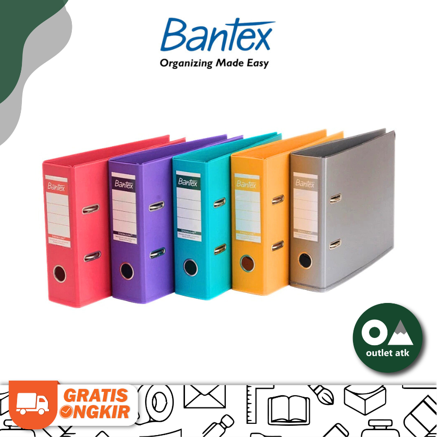 

Ordner Lever Arch File Bantex A5 PVC 7cm