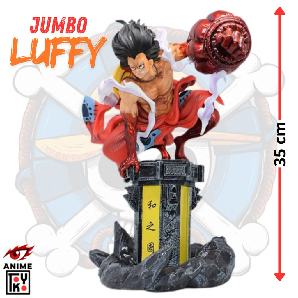 Action figure one piece Luffy Snekman jumbo