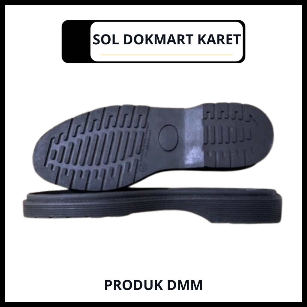 Outsole Karet Dokmart Kiwi - Untuk Sepatu Dokmart - Dokmart Original DR